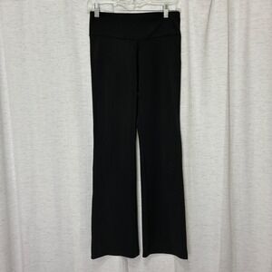 New Balance Womens Black Lightning Dry Flare Leg Yoga Pants Small